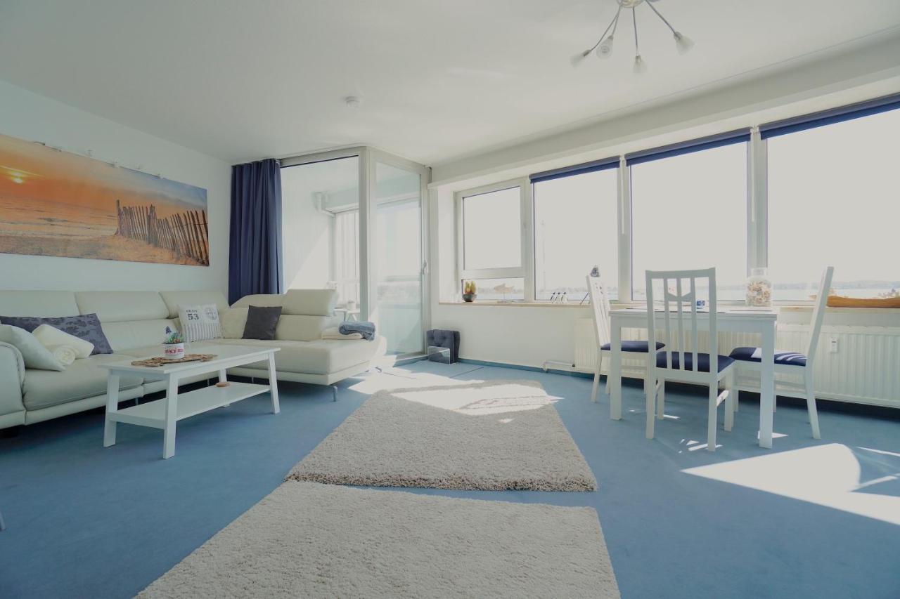 Ferienwohnung Schleiloge mit Panoramablick auf die Schlei Schleswig Exterior foto