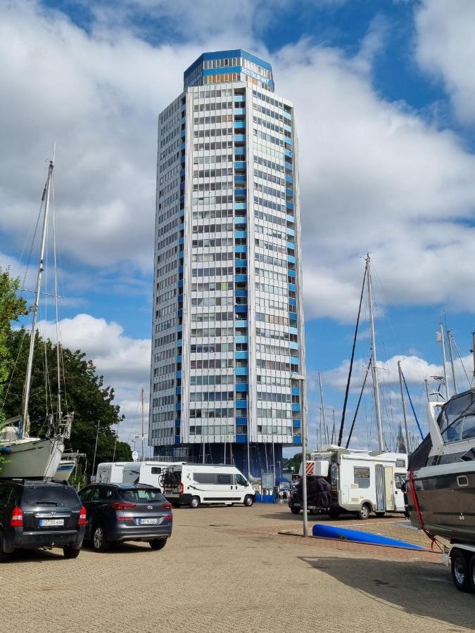 Ferienwohnung Schleiloge mit Panoramablick auf die Schlei Schleswig Exterior foto